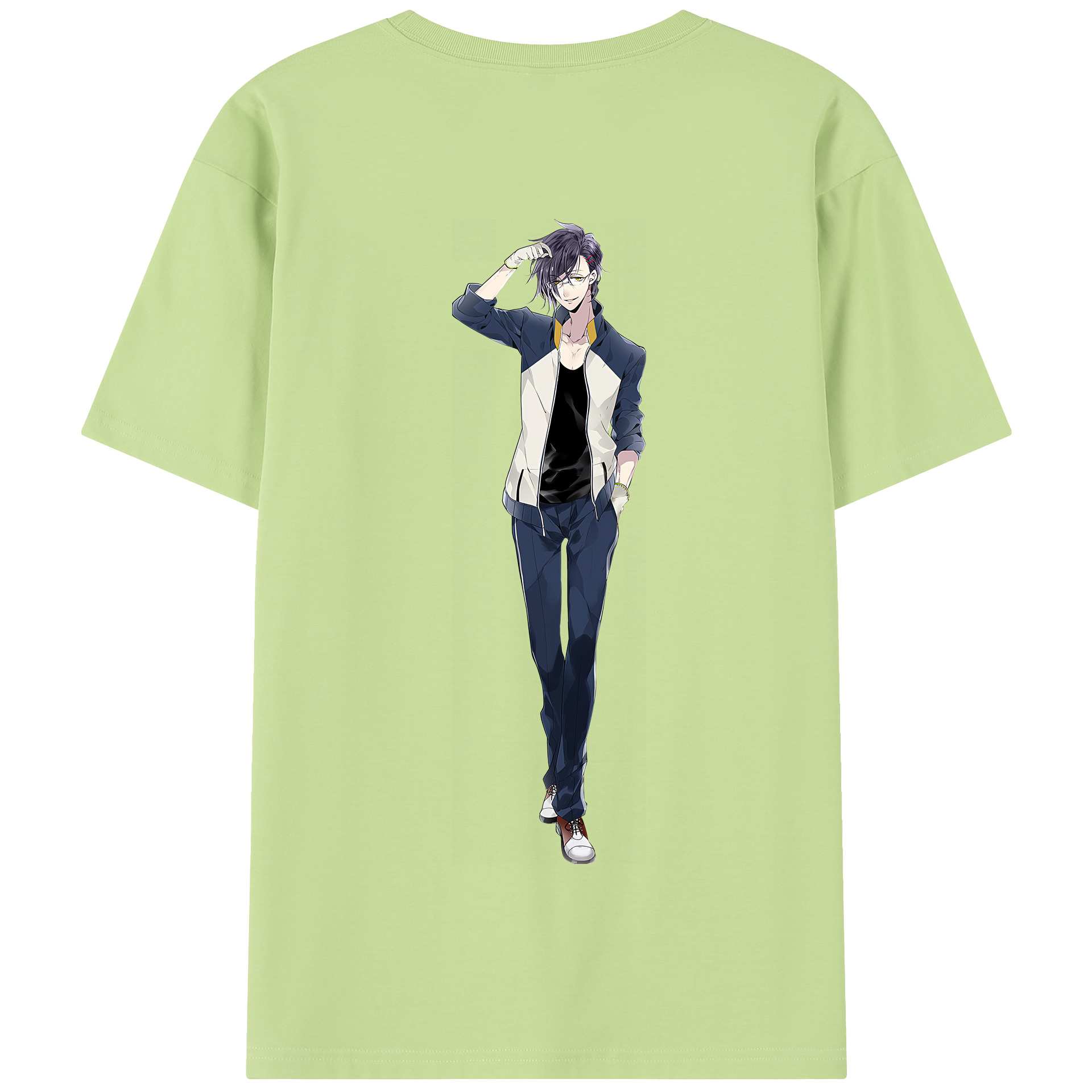 （画像用） 刀剣乱舞 Touken Ranbu 綿100％半袖Tシャツ（背面プリント）